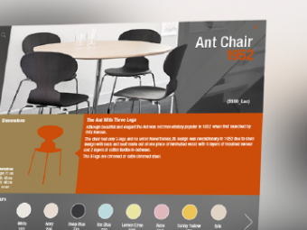 Mid-Century Furniture UI Design